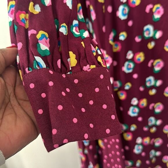 Boden Christina Floral Midi Dress 20-22L - Picture 5 of 10